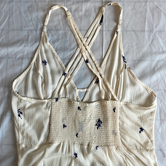 FREE PEOPLE Intimately Get To You Floral Printed Maxi Slip Dress Size XL - Picture 8 of 9